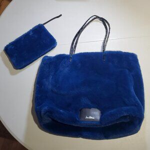 Sam Edelman ELEONORA Faux Fur Tote with Pouch - shipping incl